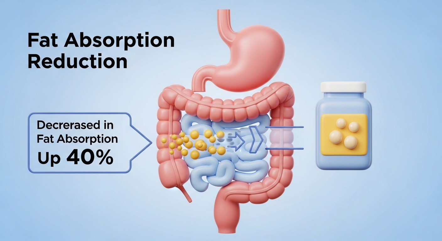 Reduce Fat Absorption Detoxi Slim - Natural Herbal Weight Management Solution